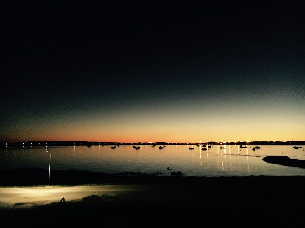 Hampton harbour in the evening, Dampier